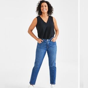 Style & Co. Girlfriend Blue Jeans